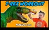 Dinosaur Discovery Roaring Dino Fitness İçin Çocuk Egzersizleri